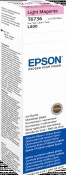 Epson 673 Ink Bottles 70ml EcoTank L800 | Light Magenta