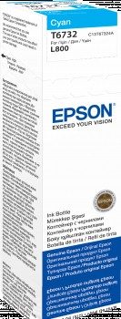 Epson 673 Ink Bottles 70ml EcoTank L800 | Cyan